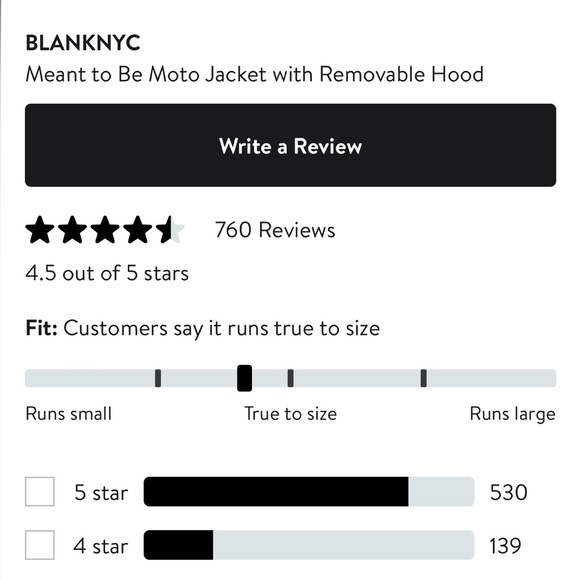 Women’s Blank NYC Faux Leather Jacket Brown Medium - Picture 17 of 17